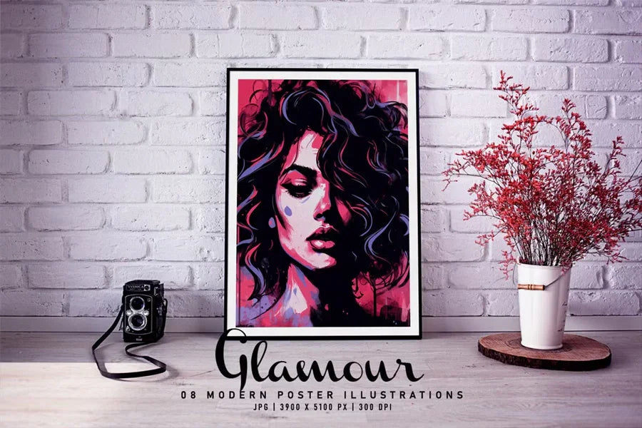 Glamour - Women - CraftNest - Digital Crafting and Art