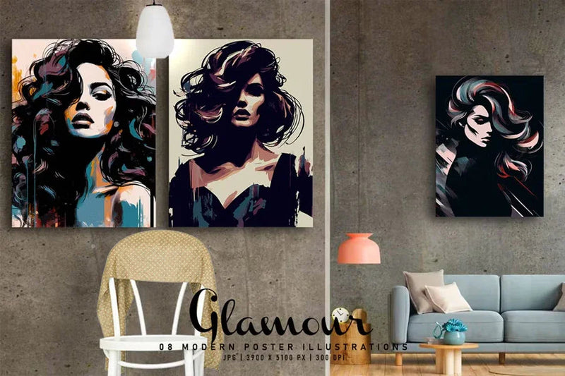 Glamour - Women - CraftNest - Digital Crafting and Art