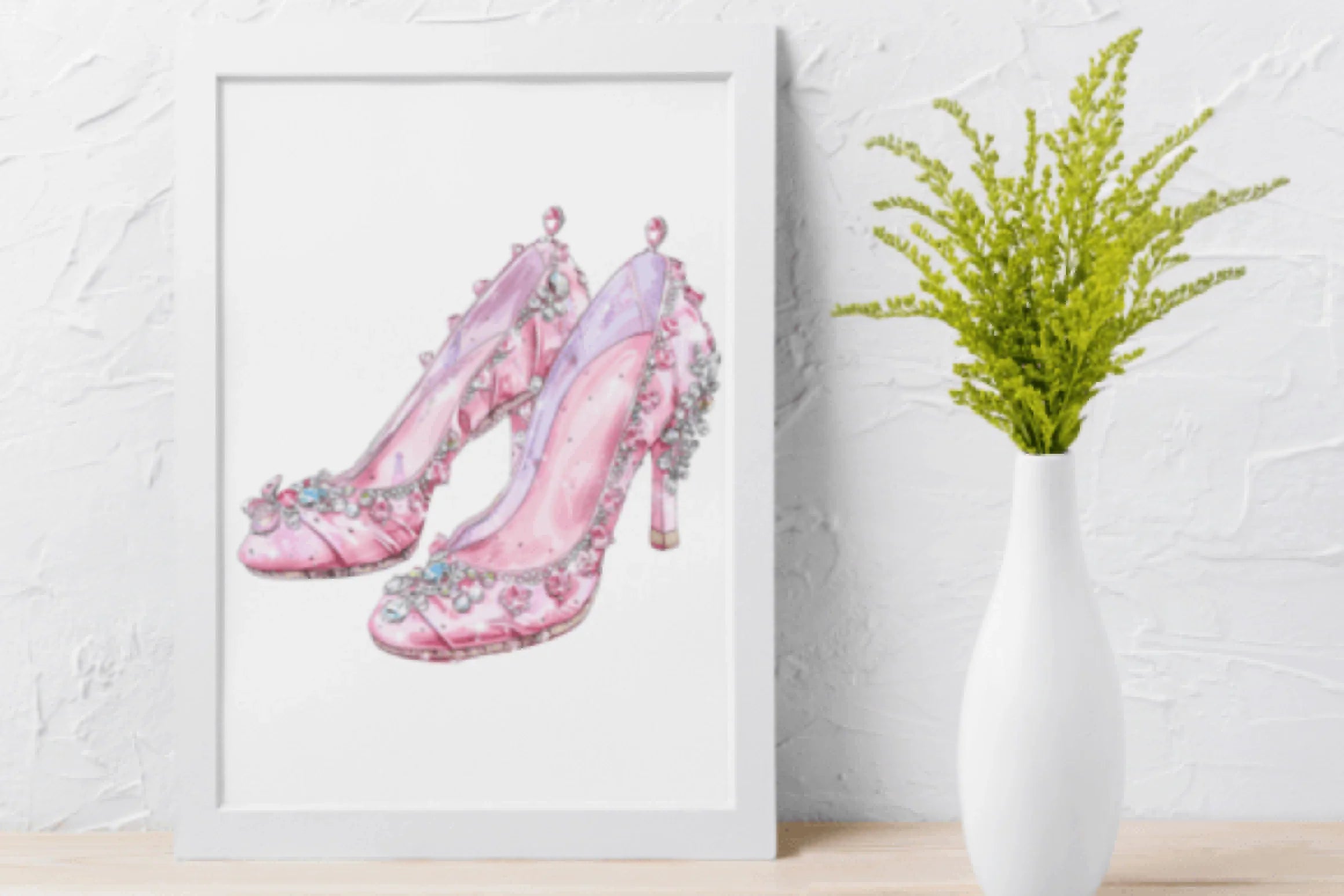 Glass Slippers Princess Clipart Bundle - CraftNest - Digital Crafting and Art