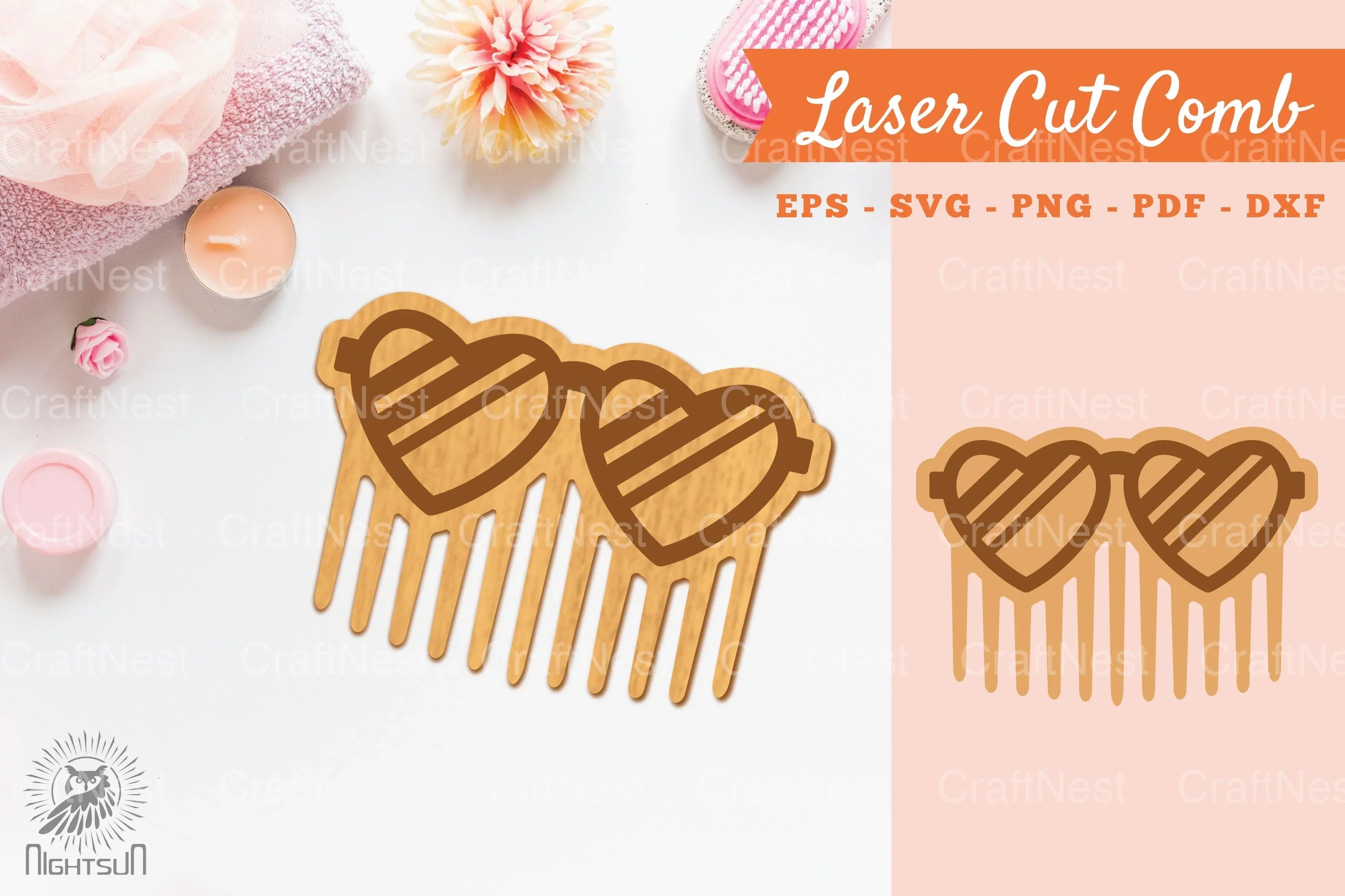Laser Cut Comb SVG Bundle - CraftNest - Digital Crafting and Art
