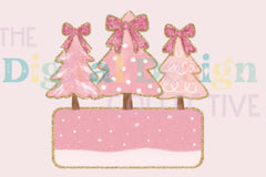Glitter Coquette Christmas Tree Clipart Bundle - CraftNest - Digital Crafting and Art