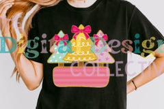 Glitter Coquette Christmas Tree Clipart Bundle - CraftNest - Digital Crafting and Art