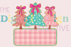 Glitter Coquette Christmas Tree Clipart Bundle - CraftNest - Digital Crafting and Art