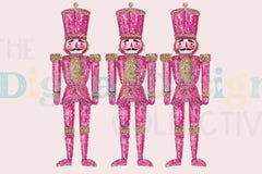 Pink Glitter Nutcracker Friends Clipart Bundle - CraftNest - Digital Crafting and Art