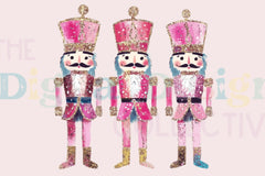 Pink Glitter Nutcracker Friends Clipart Bundle - CraftNest - Digital Crafting and Art
