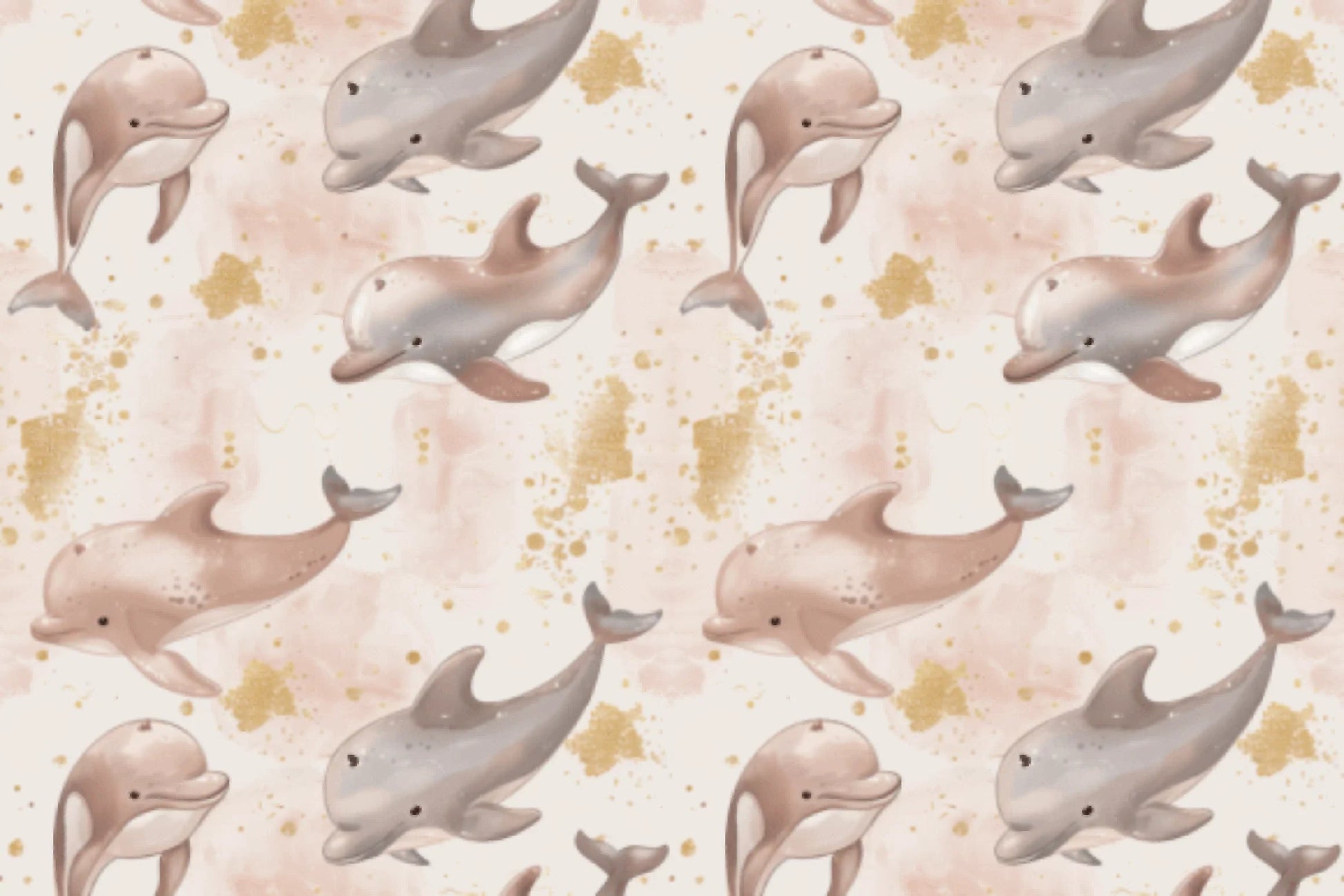 Glitter Sea Life Seamless Digital Paper - CraftNest - Digital Crafting and Art