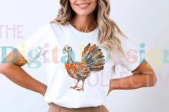 Disco Turkey Thanksgiving Clipart Bundle - CraftNest - Digital Crafting and Art
