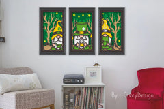 Gnome St. Patrick's Day 3D Layered Papercut SVG Bundle - CraftNest - Digital Crafting and Art