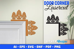 Gnome Christmas Door Corner SVG Bundle 2 - CraftNest - Digital Crafting and Art