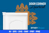 Gnome Christmas Door Corner SVG Bundle