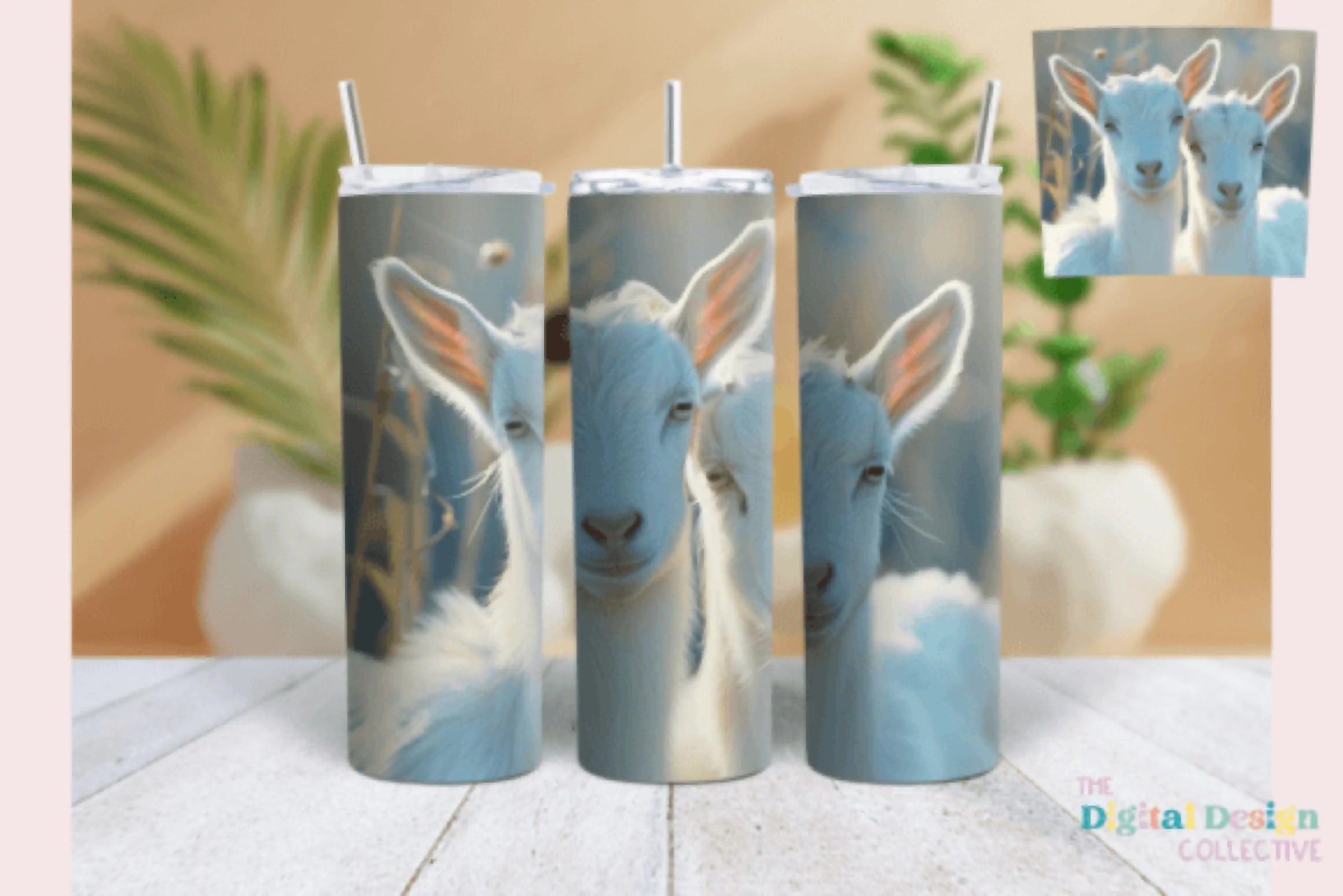 Goat Tumbler Wrap Bundle - CraftNest - Digital Crafting and Art