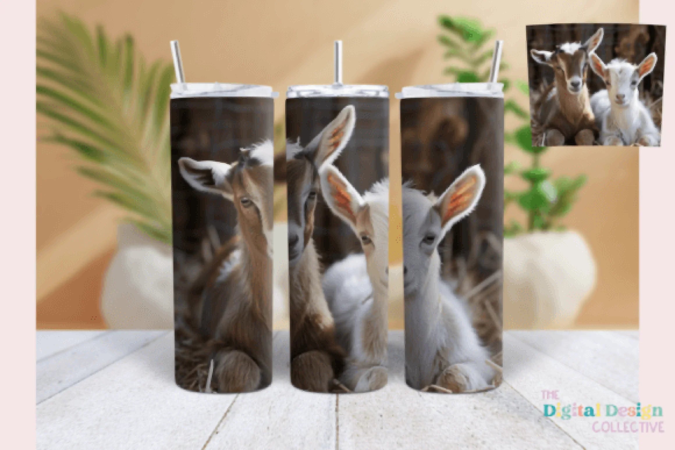 Goat Tumbler Wrap Bundle - CraftNest - Digital Crafting and Art