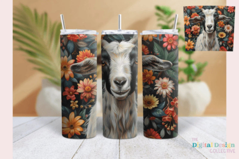 Goat Skinny Tumbler Bundle - CraftNest - Digital Crafting and Art