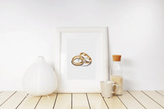Gold Wedding Rings Clipart Bundle - CraftNest - Digital Crafting and Art
