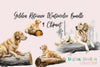 Golden Retriever Art Clipart Bundle
