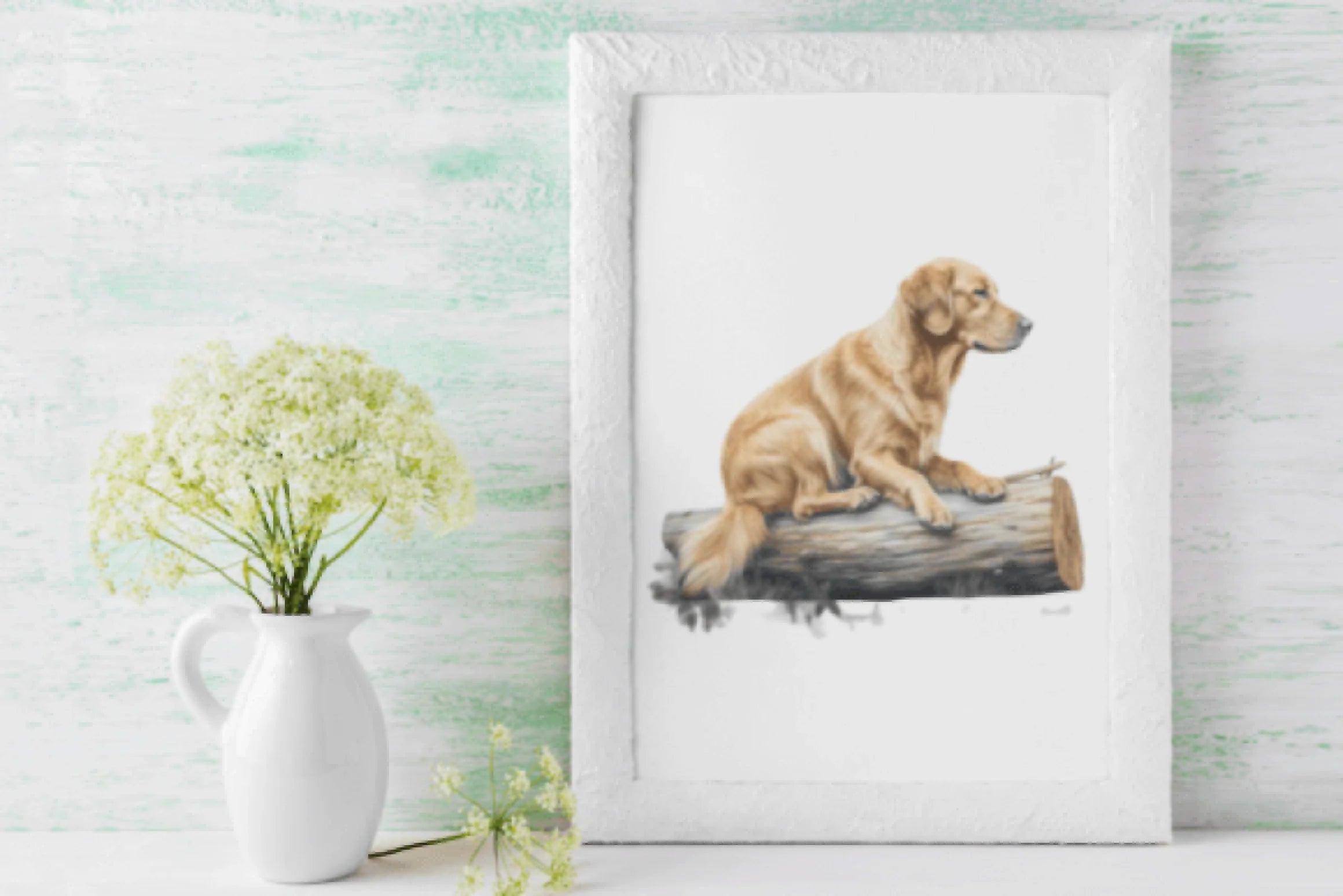 Golden Retriever Art Clipart Bundle - CraftNest - Digital Crafting and Art
