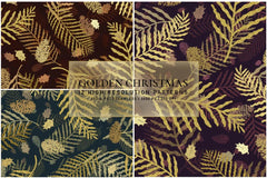 Golden Christmas - CraftNest - Digital Crafting and Art