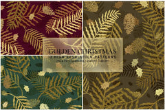 Golden Christmas - CraftNest - Digital Crafting and Art