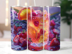 Golden Tropicals 3 Tumbler Wrap - CraftNest - Digital Crafting and Art