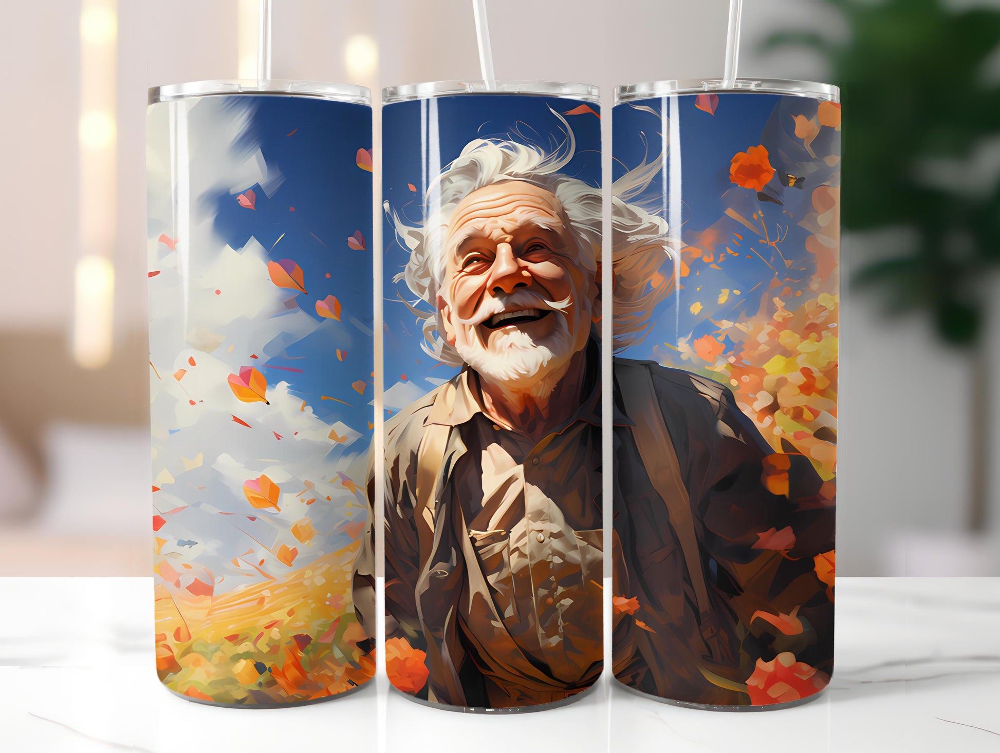 Golden Years Spring 3 Tumbler Wrap - CraftNest