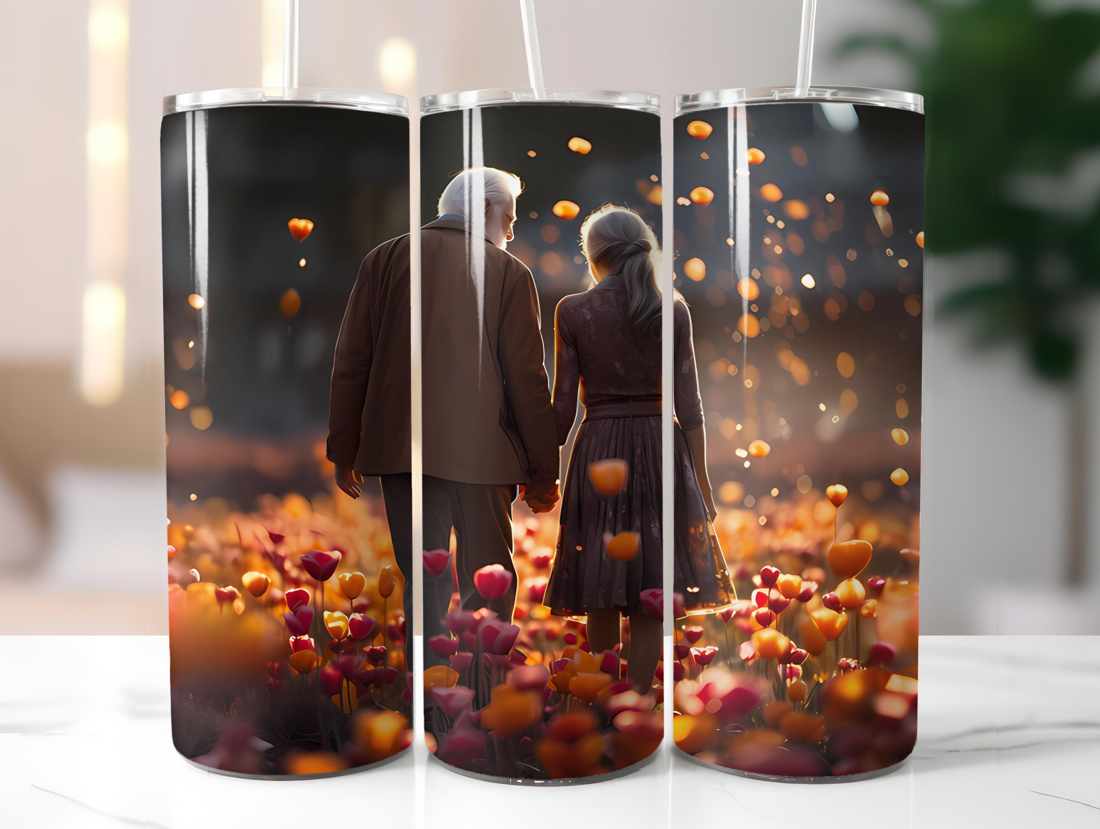 Golden Years Spring 3 Tumbler Wrap - CraftNest