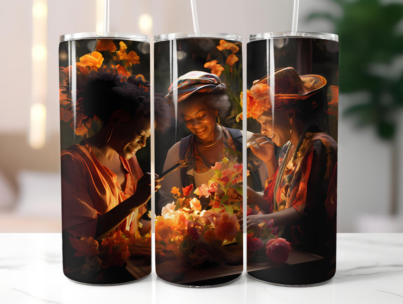 Golden Years Spring 6 Tumbler Wrap - CraftNest