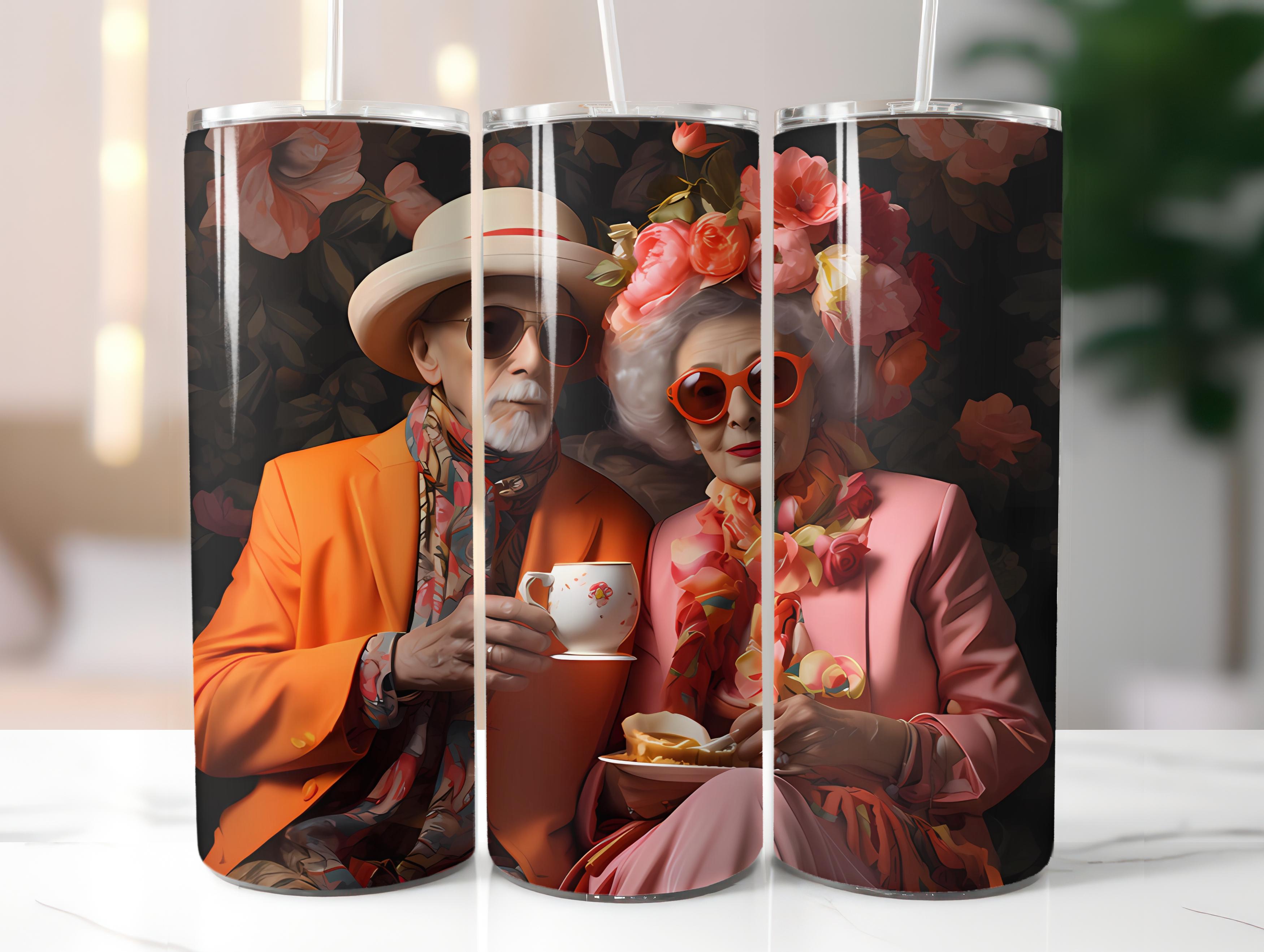 Golden Years Spring 3 Tumbler Wrap - CraftNest