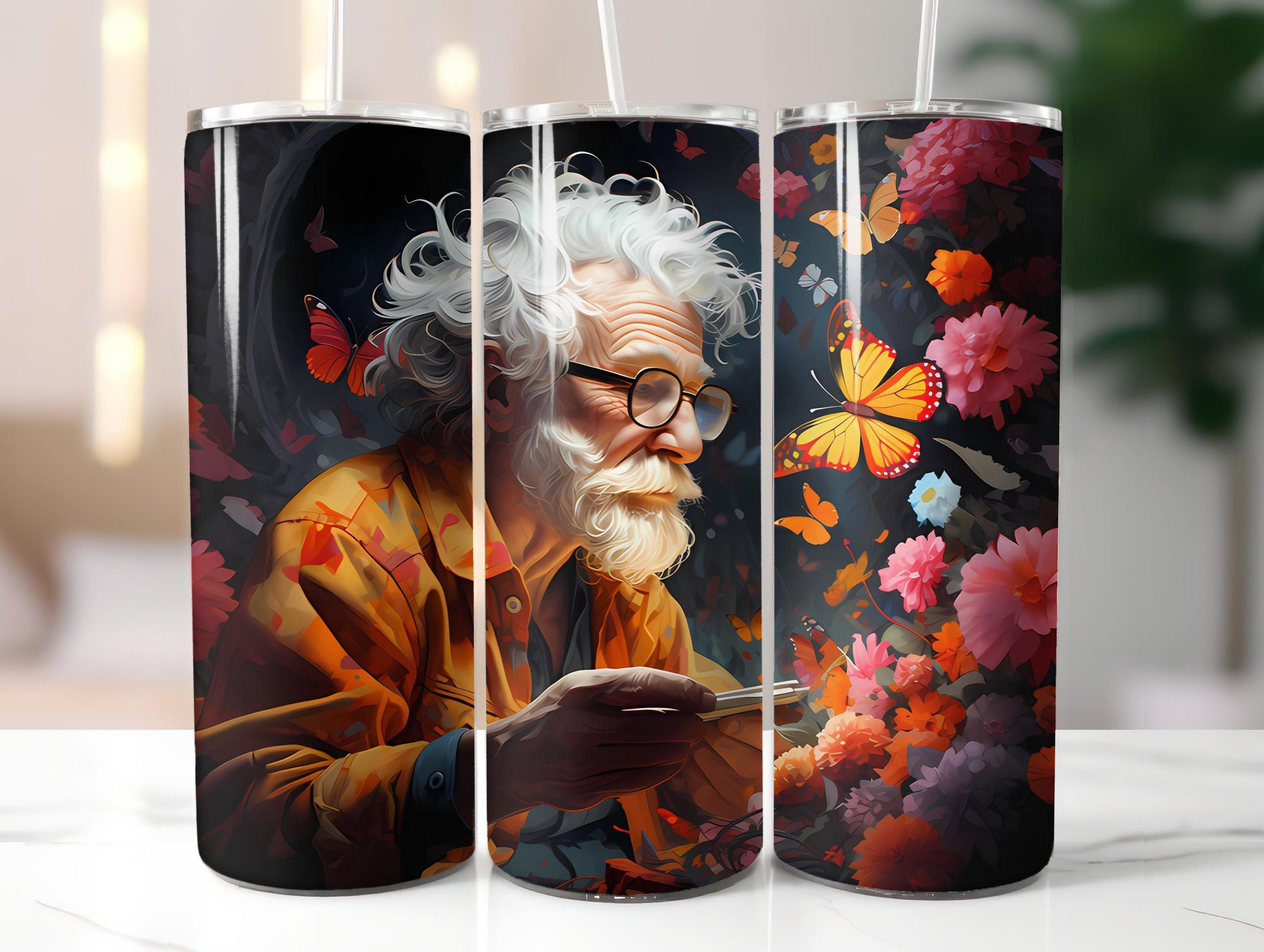 Golden Years Spring 7 Tumbler Wrap - CraftNest