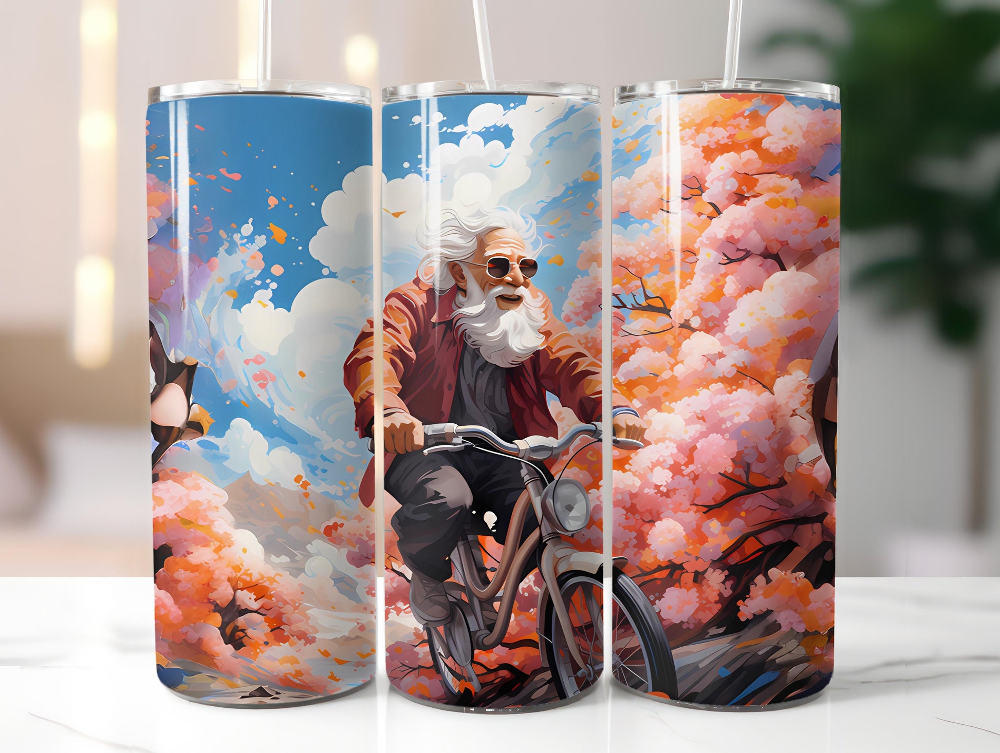 Golden Years Spring 1 Tumbler Wrap - CraftNest