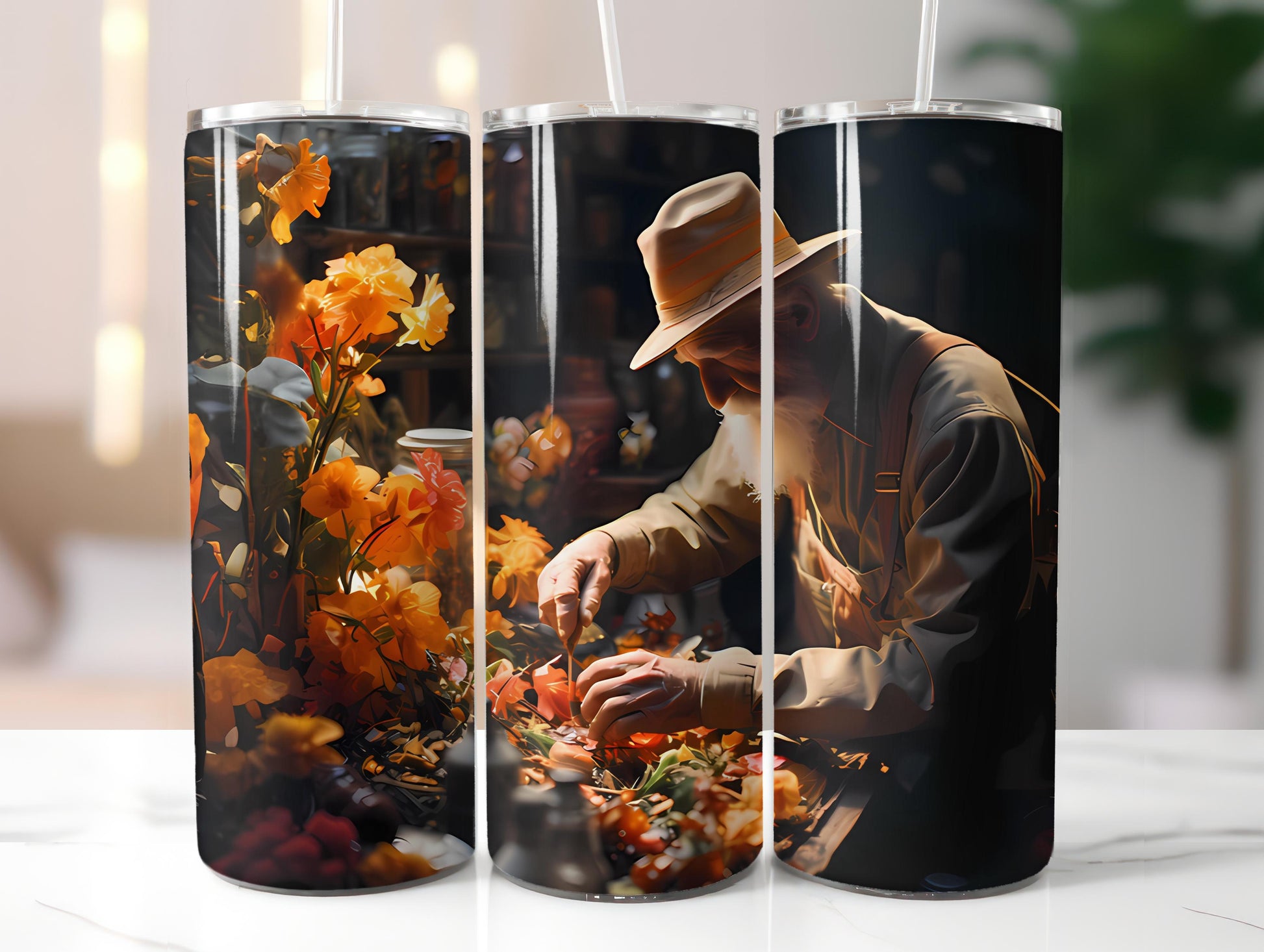Golden Years Spring 6 Tumbler Wrap - CraftNest