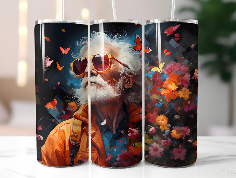 Golden Years Spring 6 Tumbler Wrap - CraftNest