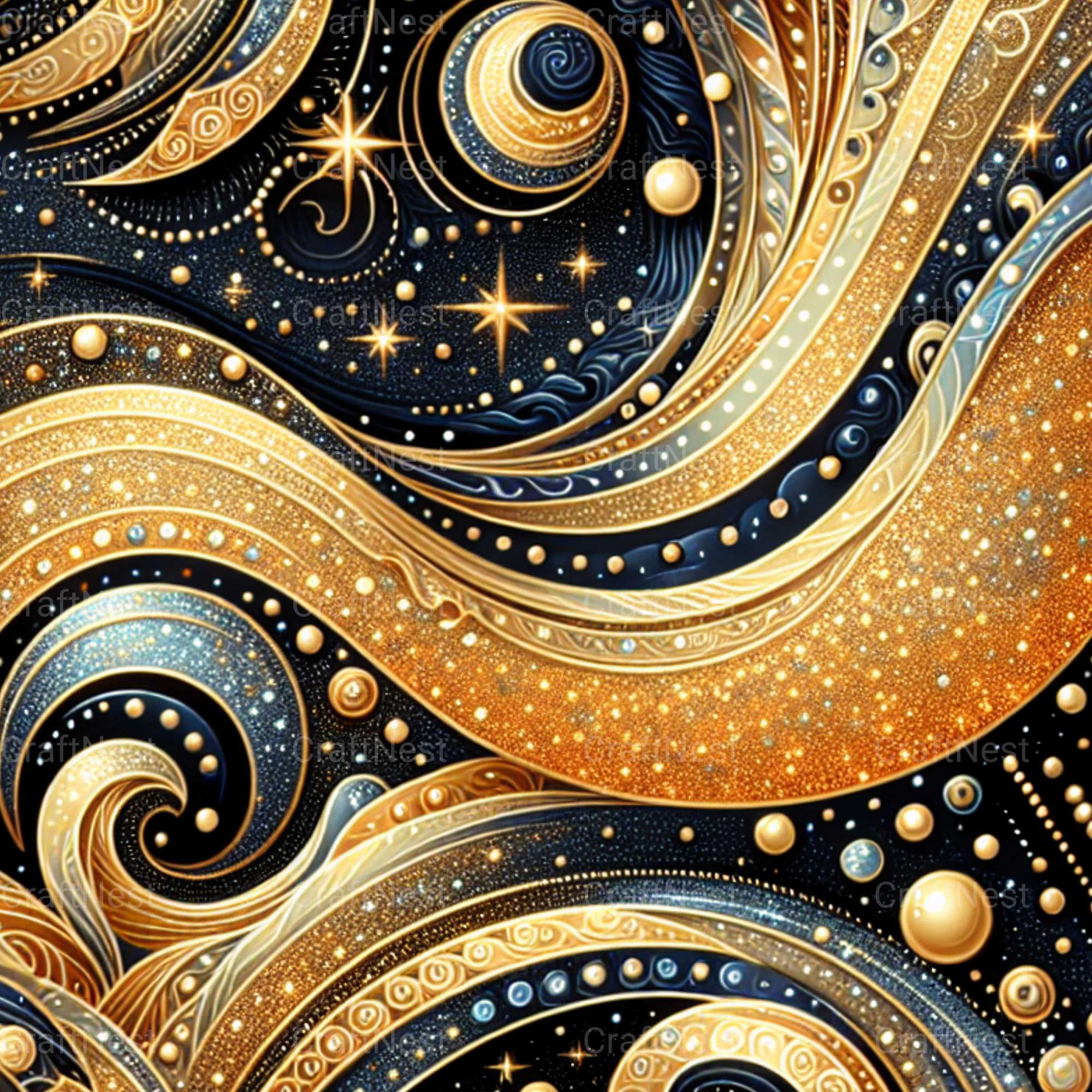 Gold Glitter Textures - CraftNest - Digital Crafting and Art