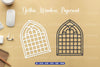 Gothic Window Papercut SVG Bundle
