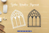 Gothic Window Papercut SVG Bundle