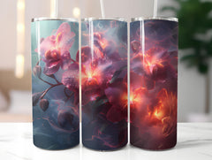 Gothic Flowers Tumbler Wrap - CraftNest - Digital Crafting and Art