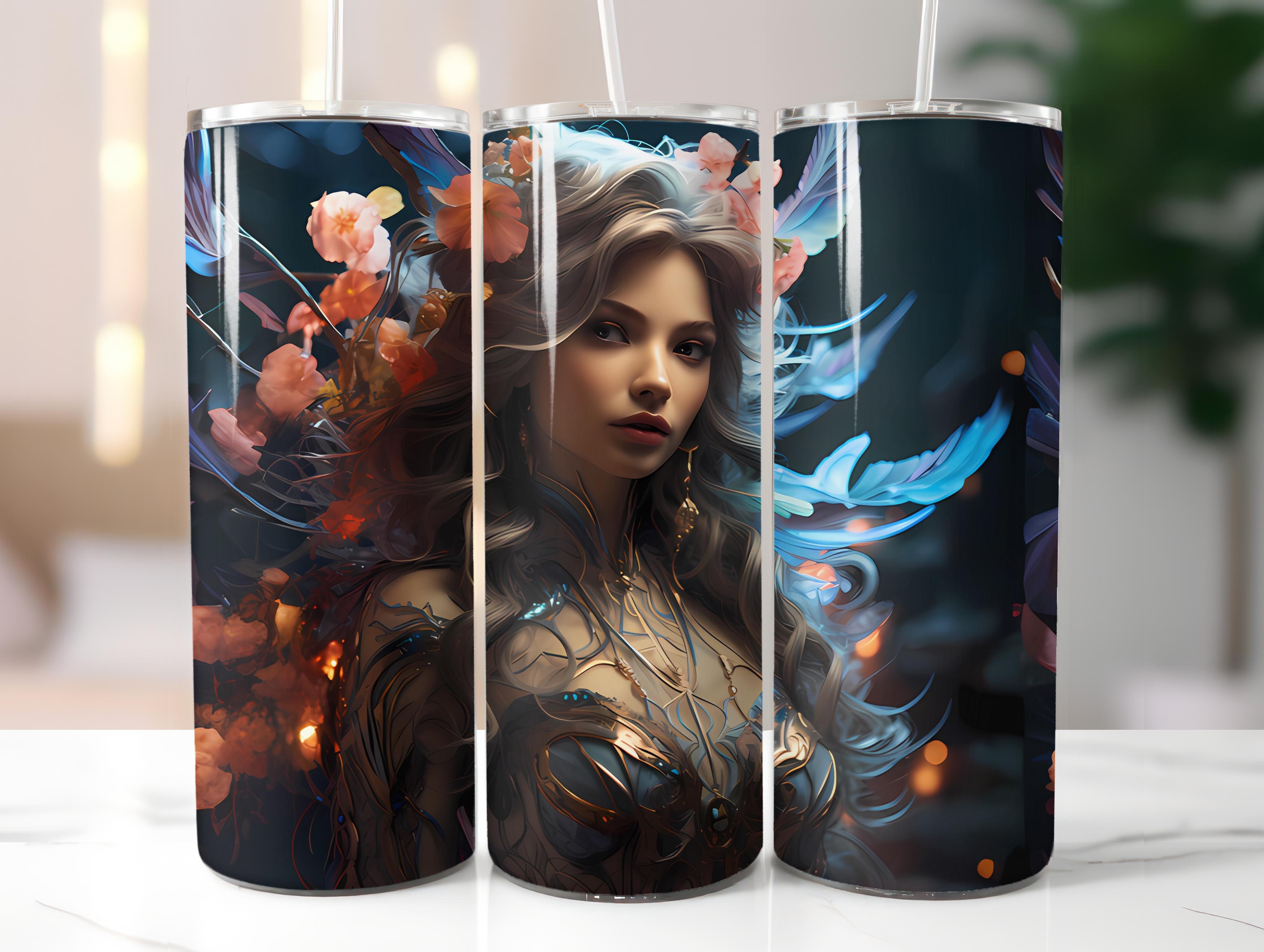 Gothic Spring 2 Tumbler Wrap - CraftNest