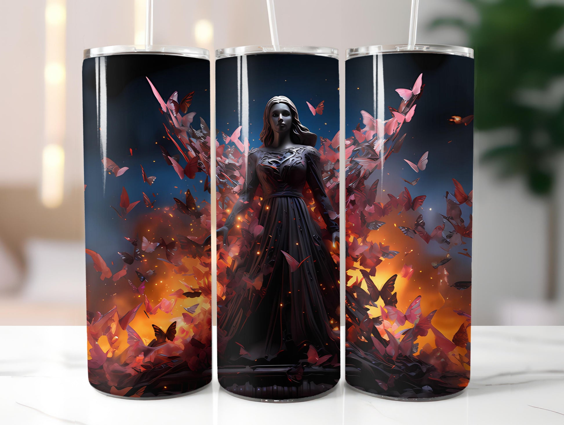 Gothic Spring 2 Tumbler Wrap - CraftNest