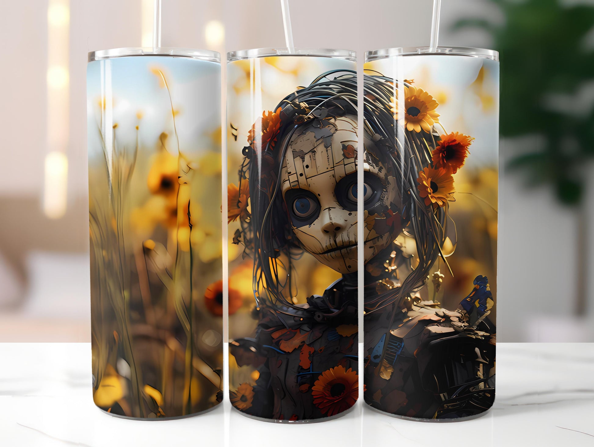 Gothic Spring 2 Tumbler Wrap - CraftNest