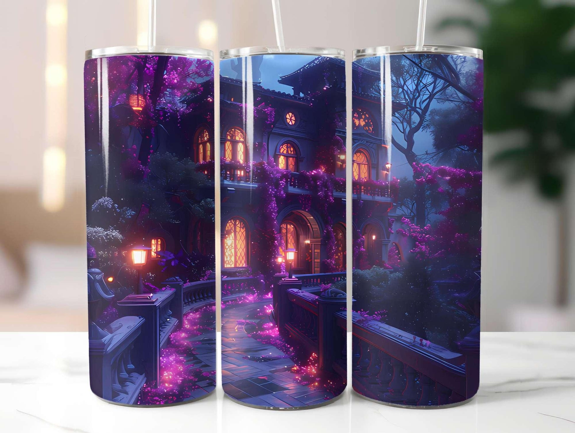 Gothic Summer 4 Tumbler Wrap - CraftNest - Digital Crafting and Art