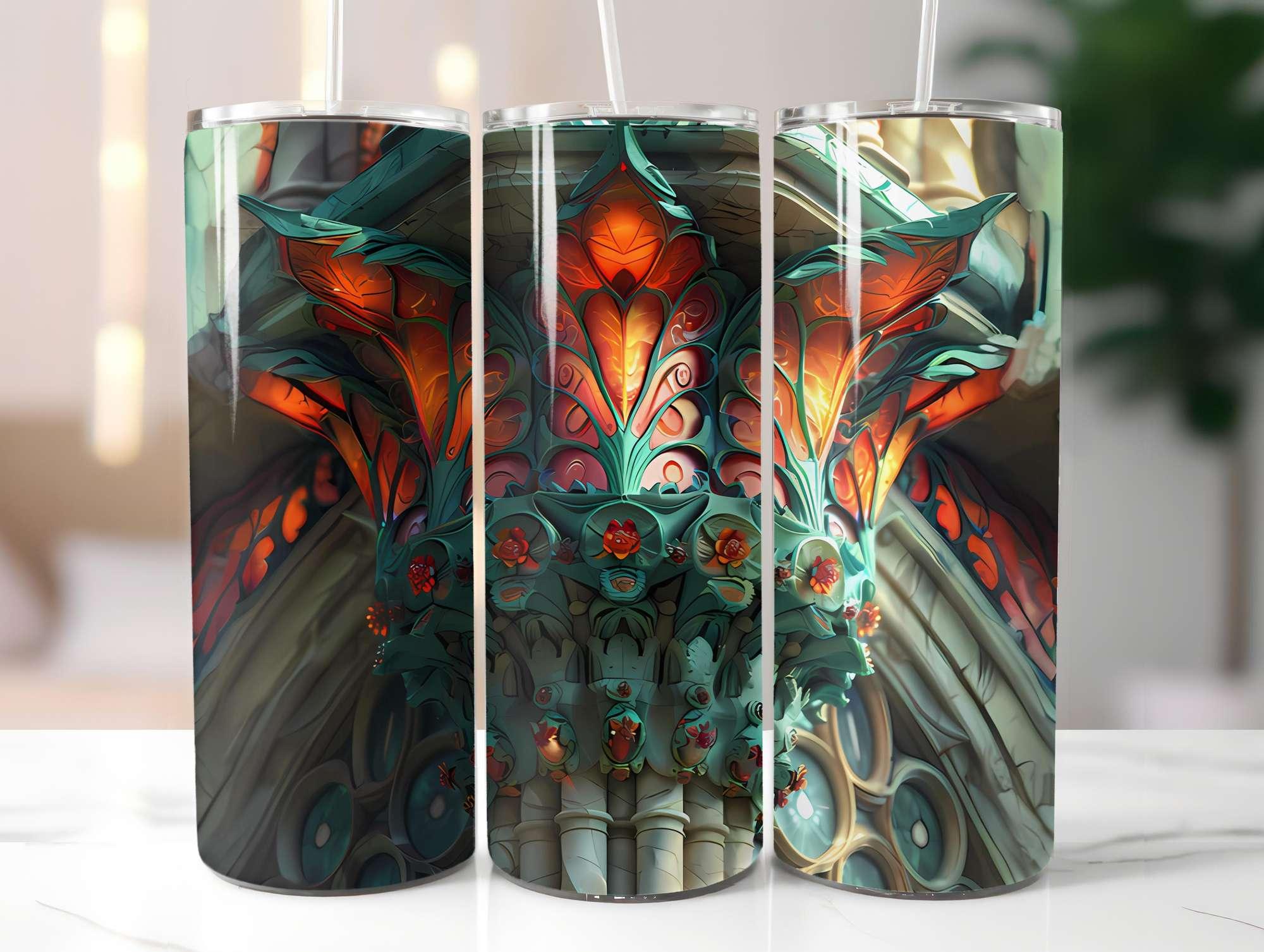 Gothic Summer 2 Tumbler Wrap - CraftNest - Digital Crafting and Art
