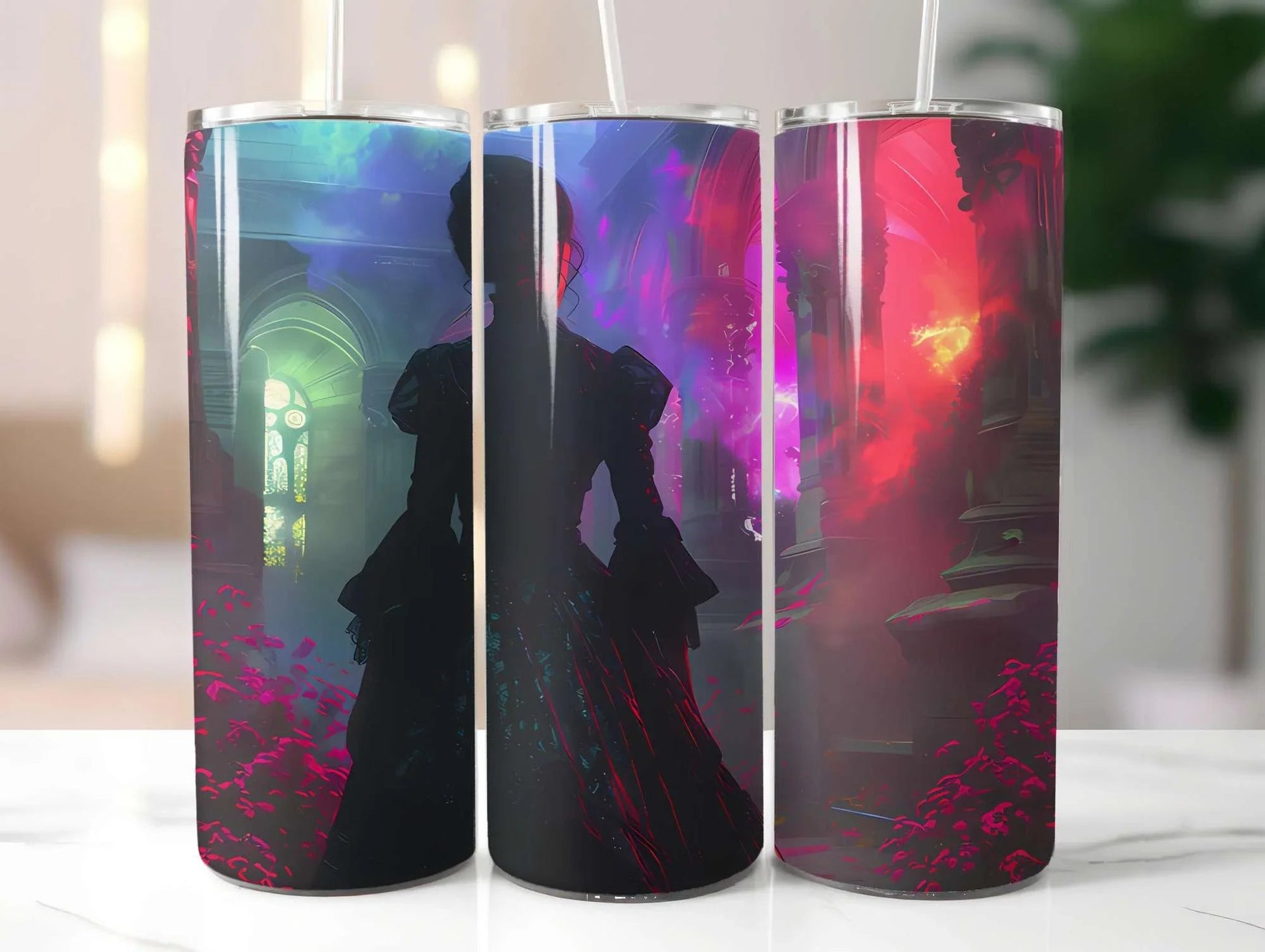 Gothic Summer 5 Tumbler Wrap - CraftNest - Digital Crafting and Art