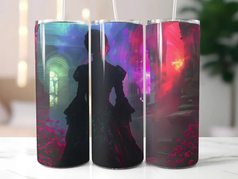 Gothic Summer 5 Tumbler Wrap - CraftNest - Digital Crafting and Art