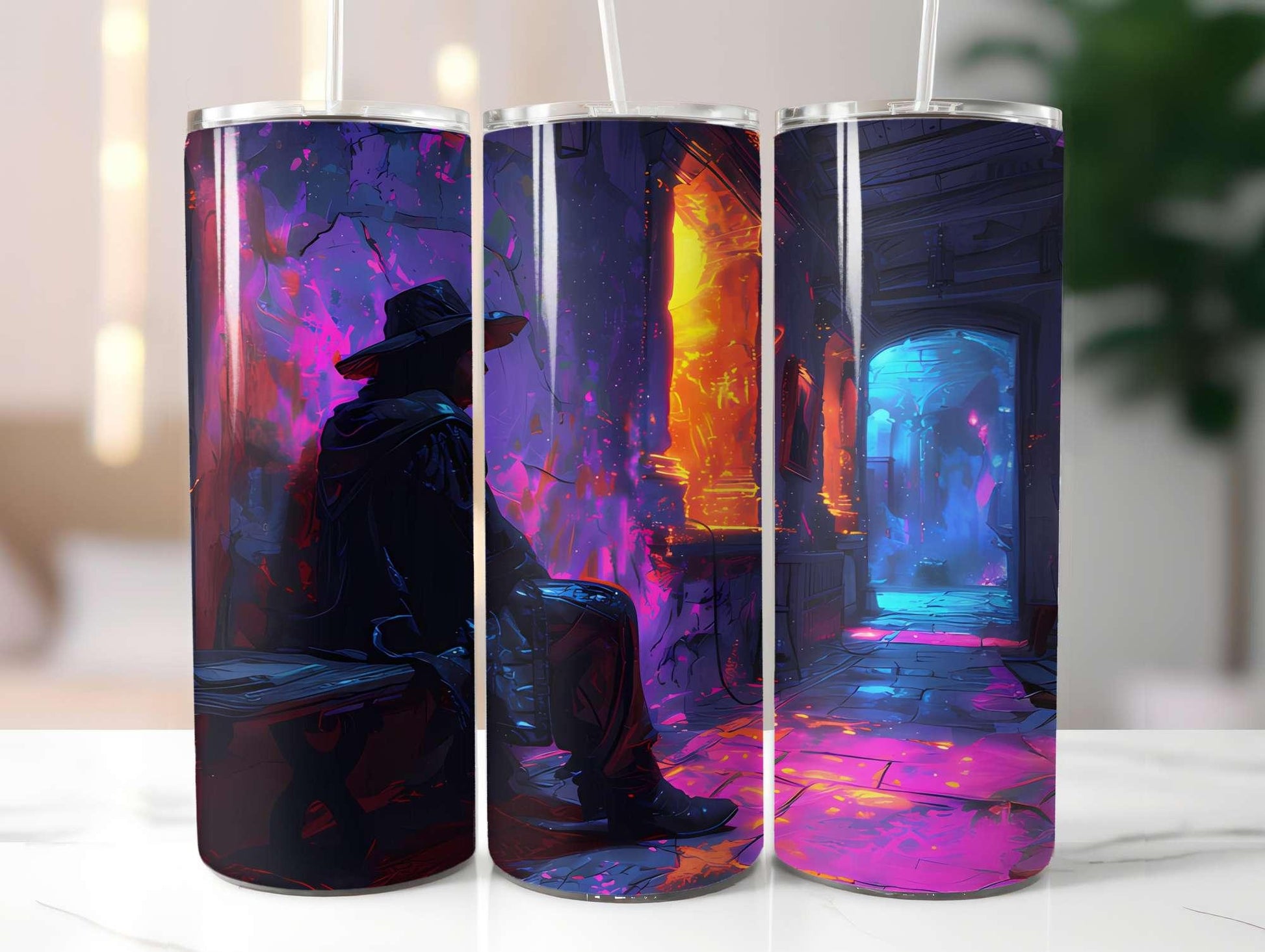Gothic Summer 5 Tumbler Wrap - CraftNest - Digital Crafting and Art