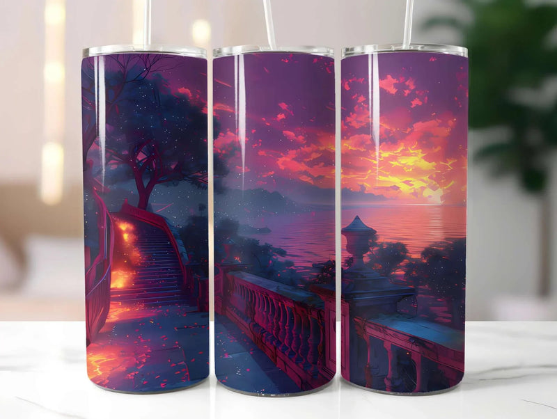 Gothic Summer 2 Tumbler Wrap - CraftNest - Digital Crafting and Art