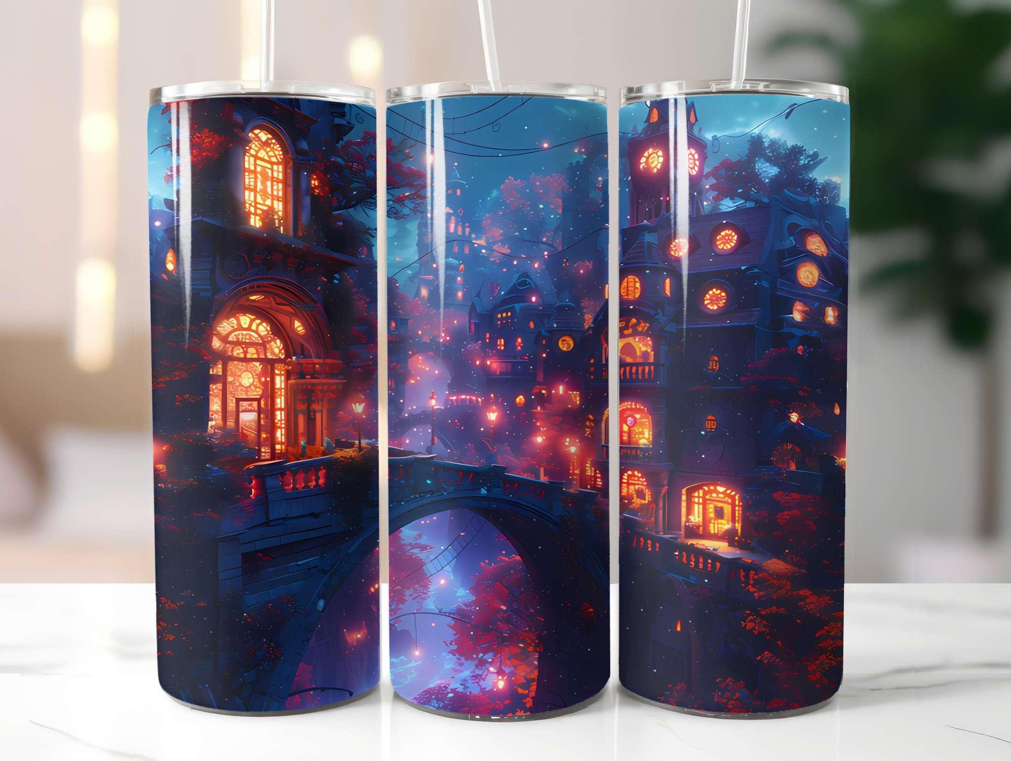 Gothic Summer 4 Tumbler Wrap - CraftNest - Digital Crafting and Art