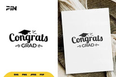Graduate Congrats Grad SVG Bundle - CraftNest - Digital Crafting and Art