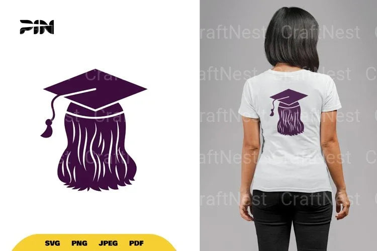 Graduation Girl SVG Bundle - CraftNest - Digital Crafting and Art