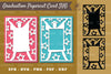 Graduation Papercut Card SVG Bundle