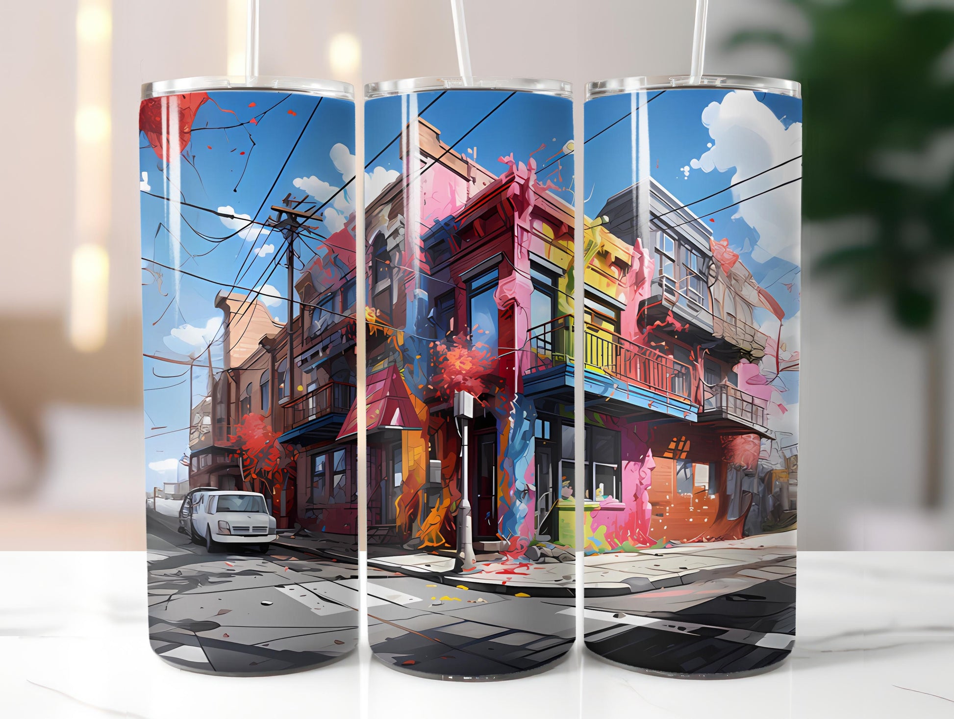 Graffiti Spring 2 Tumbler Wrap - CraftNest