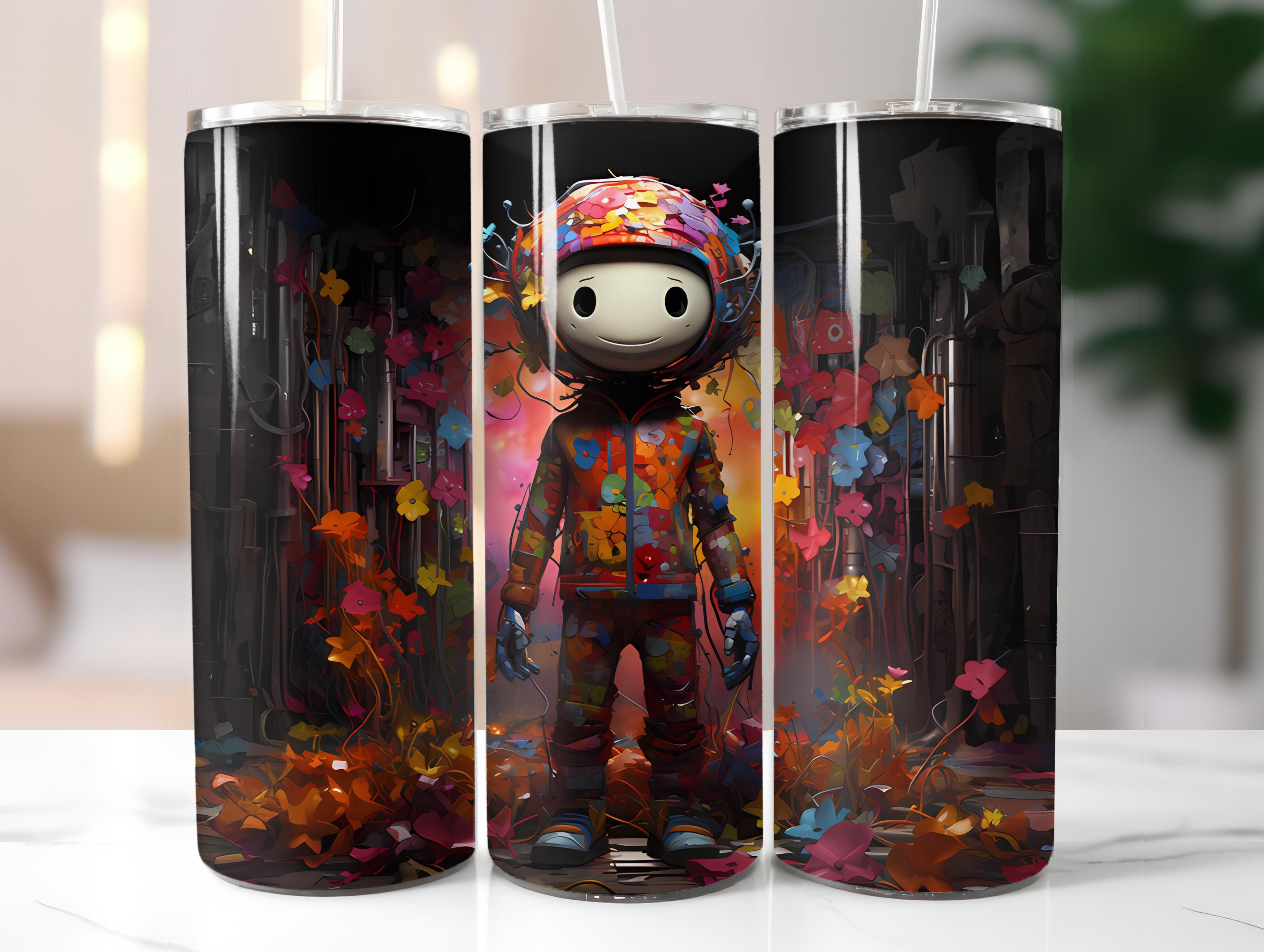 Graffiti Spring 1 Tumbler Wrap - CraftNest